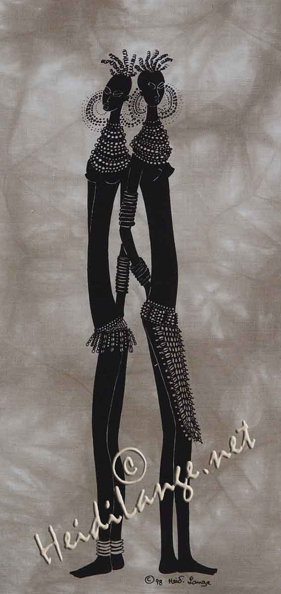 Heidi Lange African Girls IV #221 in Women - $29.99