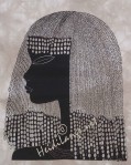 Girl with Cowrie Shell #152