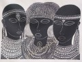 Maasai Girls from Amboseli #179