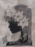 Girl with Butterfly #185