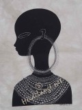 Head of Young Masai Girl #227