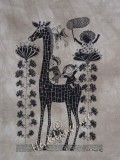 Children with Giraffe #68