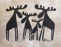 S103 - BB78 Moose Family - Grupp av Algar